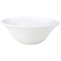 Click for a bigger picture.Genware Porcelain Salad Bowl 17cm/ 6.5"