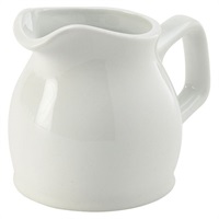Click for a bigger picture.Genware Porcelain Jug 14cl/ 5oz