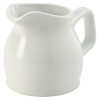 Click for a bigger picture.Genware Porcelain Jug 14cl/5oz