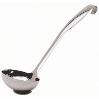 Click for a bigger picture.Genware  Soup Ladle  360mm/ 196ml Cap