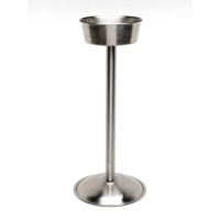 Click for a bigger picture.S/St. Wine Bucket Stand (Satin) 18"