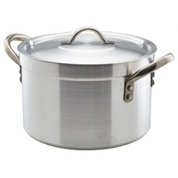 Click for a bigger picture.Heavy Duty Aluminium Stewpan With Lid 4Litre