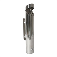 Click for a bigger picture.Cylinder Wall-Mounted St/St. Ashtray 46 X 7.5cm