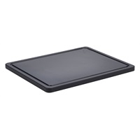 Click for a bigger picture.GenWare Black Non Slip Chopping Board