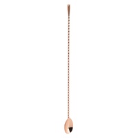 Click for a bigger picture.Teardrop Bar Spoon 35cm Copper