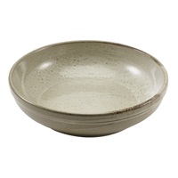 Click for a bigger picture.Terra Porcelain Grey Coupe Bowl 23cm