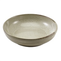 Click for a bigger picture.Terra Porcelain Grey Coupe Bowl 23cm