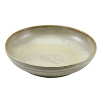 Click for a bigger picture.Terra Porcelain Matt Grey Coupe Bowl 27.5cm