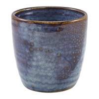 Click for a bigger picture.Terra Porcelain Aqua Blue Chip Cup 30cl/ 10.5oz