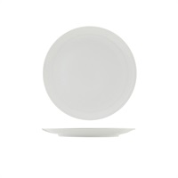 Click for a bigger picture.Incise Porcelain Solara Coupe Plate 25.5cm