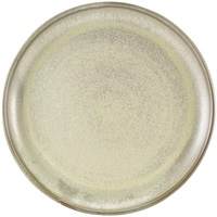 Click for a bigger picture.Terra Porcelain Matt Grey Coupe Plate 30.5cm