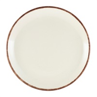 Click for a bigger picture.Terra Stoneware Sereno Brown Coupe Plate 19cm