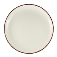 Click for a bigger picture.Sereno Stoneware Brown Coupe Plate 27.5cm