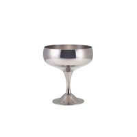 Click for a bigger picture.GenWare Stainless Steel Coupe Glass 22cl/ 7.7oz