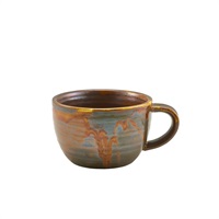 Click for a bigger picture.Terra Porcelain Rustic Copper Coffee Cup 22cl/ 7.75oz