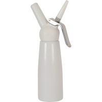 Click for a bigger picture.Cream Whipper 500ml White + 10 Free Bulb