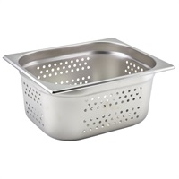 Click for a bigger picture.GenWare Perforated St/St Gastronorm Pan 1/2 - 150mm Deep