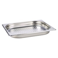 Click for a bigger picture.Perforated St/St Gastronorm Pan 1/2 - 40mm Deep