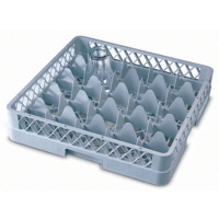 Click for a bigger picture.Genware 25 Compartment Glass Rack