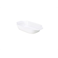 Click for a bigger picture.Genware Porcelain Individual Rectangular Dish 16 x 11cm/6.3 x 4.5"