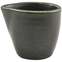 Click for a bigger picture.Terra Porcelain Black Jug 9cl/3oz