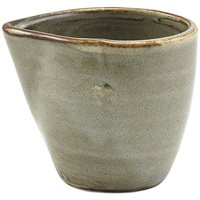 Click for a bigger picture.Terra Porcelain Grey Jug 9cl/3oz