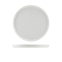 Click for a bigger picture.Incise Porcelain Lavara Presentation Plate 25cm