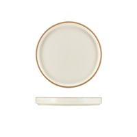 Click for a bigger picture.GenWare Kava White Stoneware Presentation Plate 18cm