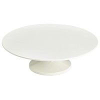 Click for a bigger picture.White Melamine Cake Stand 33cm/13"