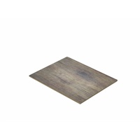 Click for a bigger picture.Wood Effect Melamine Platter GN 1/2