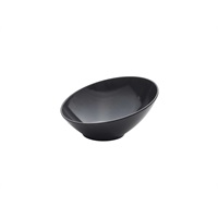 Click for a bigger picture.GenWare Melamine Black Slanted Buffet Bowl 21cm