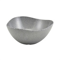 Click for a bigger picture.GenWare Melamine Grey Granite Triangular Buffet Bowl 28cm