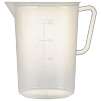 Click for a bigger picture.Polypropylene Measuring Jug 2L