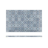 Click for a bigger picture.Blue Marrakesh Melamine GN1/1 Slab 53 x 32.5cm