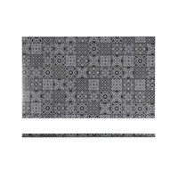 Click for a bigger picture.Black Marrakesh Melamine GN 1/1 Slab 53 x 32.5cm