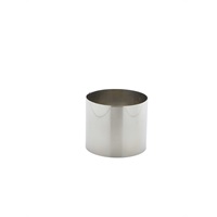 Click for a bigger picture.Stainless Steel Mousse Ring 7x6cm