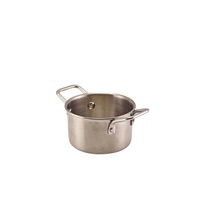 Click for a bigger picture.GenWare Mini Stainless Steel Casserole Dish 10 x 5.8cm