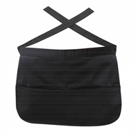 Click for a bigger picture.Black Money Pocket Apron