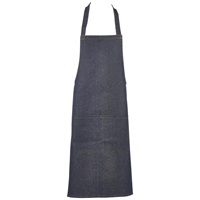 Click for a bigger picture.Unwashed Denim Bib Apron 70 x 90cm