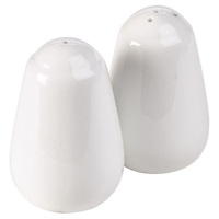 Click for a bigger picture.Genware Porcelain Pepper Pot 7cm/ 2.75"