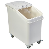 Click for a bigger picture.Polypropylene Mobile Ingredient Bin with Scoop 102 Litre