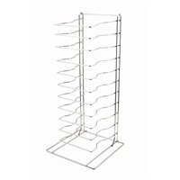 Click for a bigger picture.Genware Pizza Rack/ Stand 11 Shelf