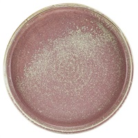 Click for a bigger picture.Terra Porcelain Rose Presentation Plate 20.5cm