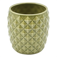 Click for a bigger picture.Genware Green Pineapple Tiki Mug 40cl/ 14oz