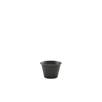 Click for a bigger picture.GenWare Black Vintage Steel Ramekin 71ml/2.5oz