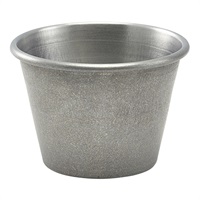 Click for a bigger picture.GenWare Vintage Steel Ramekin 71ml/ 2.5oz
