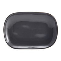 Click for a bigger picture.Rustic Stoneware Blue Rectangular Plate 24 x 16.5cm