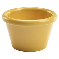 Click for a bigger picture.GenWare Melamine Yellow Smooth Ramekin 85ml/ 3oz