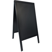 Click for a bigger picture.Sandwich A-Board 70X120cm  Black