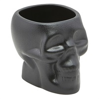 Click for a bigger picture.Genware Cast Iron Effect Skull Tiki Mug 40cl/ 14oz